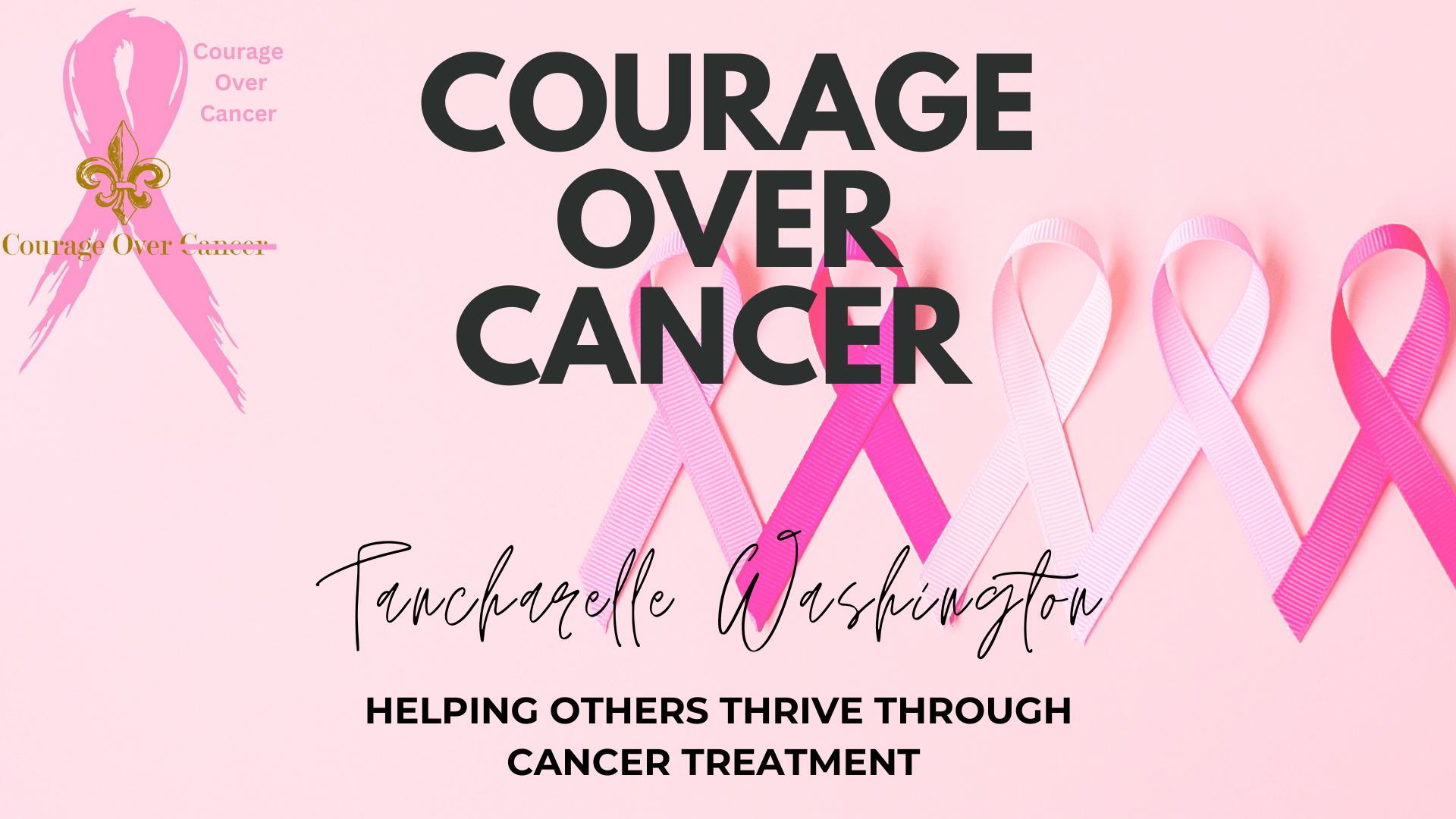 Courage over Cancer Hero Background