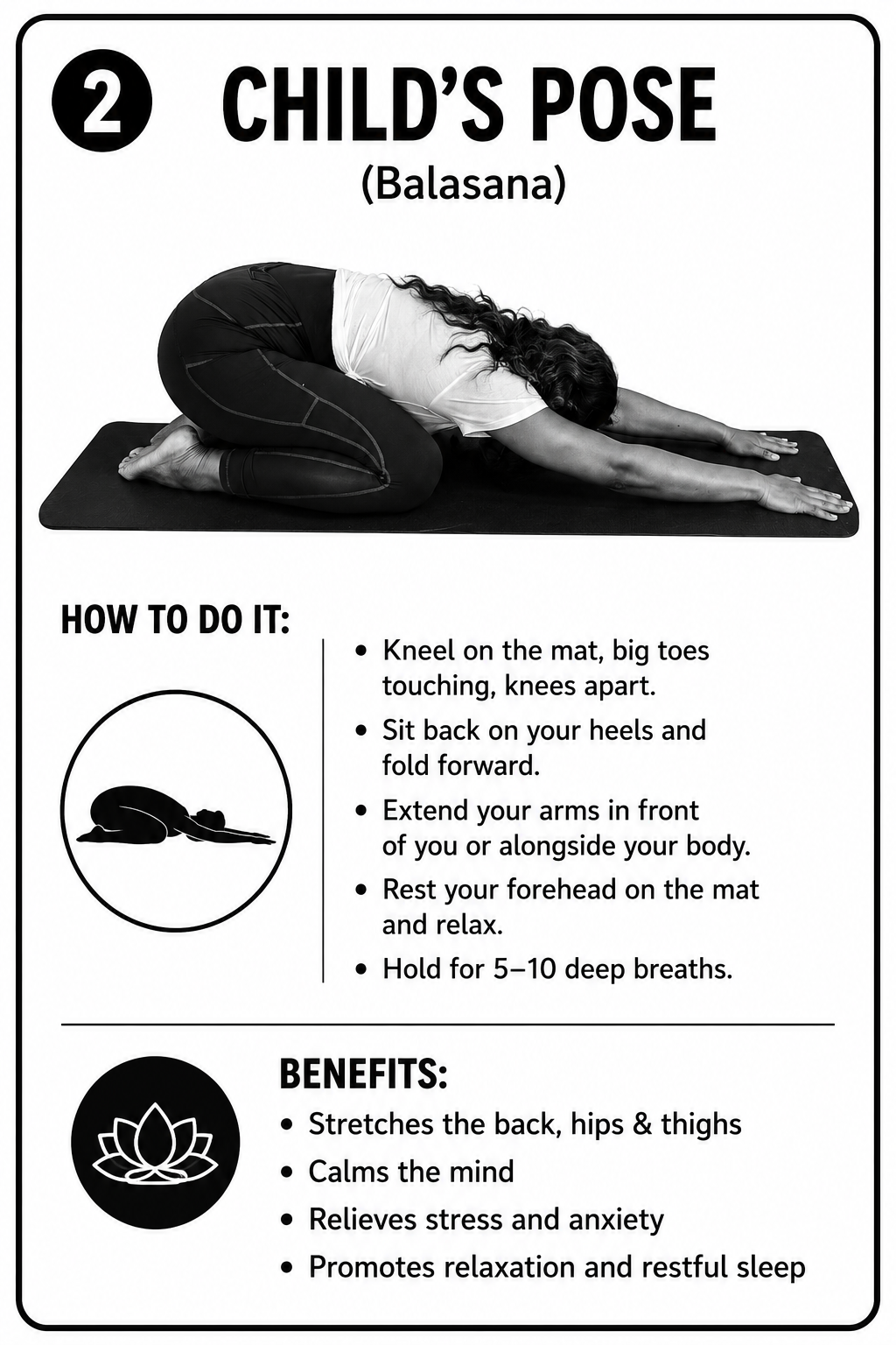 Child's Pose (Balasana)
